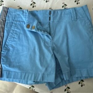 High Waist Blue Shorts for Casual Summer Wear